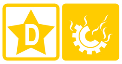 Labels of classification located on fire extinguisher